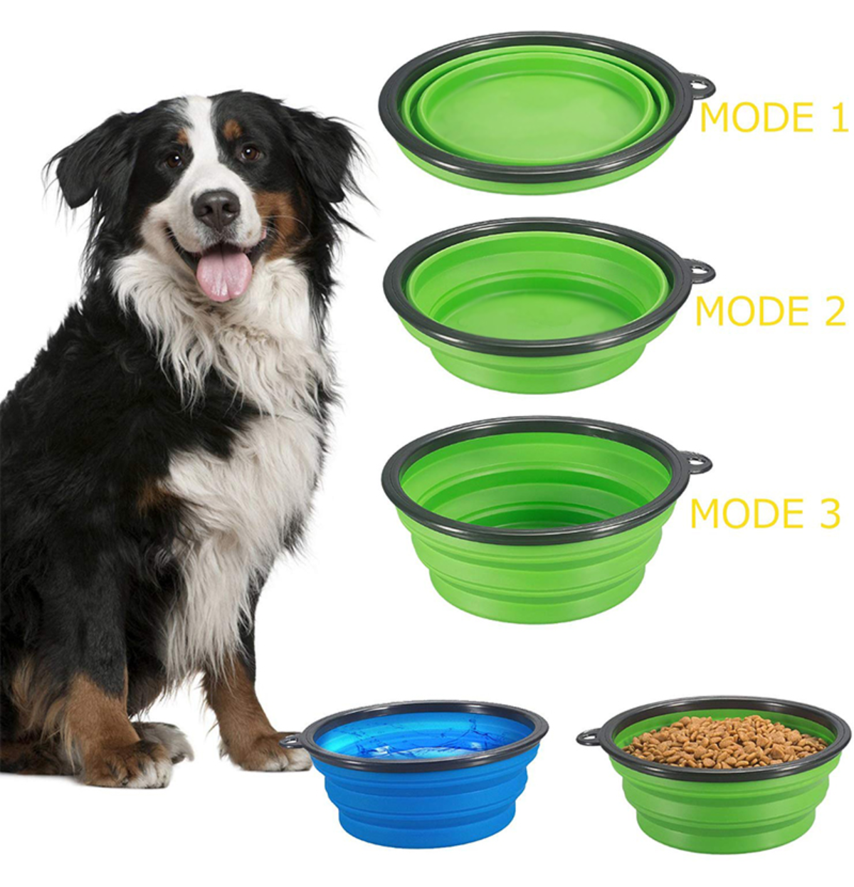 Collapsible Silicon Pet Bowl - Image 4