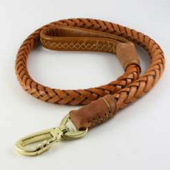 Alternative view of Genuine Knitted Leather Leash