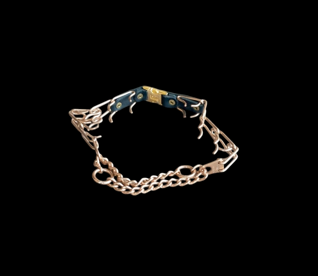 Adjustable Dog Training Prong Collar Pinch Choke Chain - Image 3