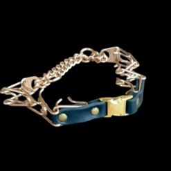 Adjustable Dog Training Prong Collar Pinch Choke Chain