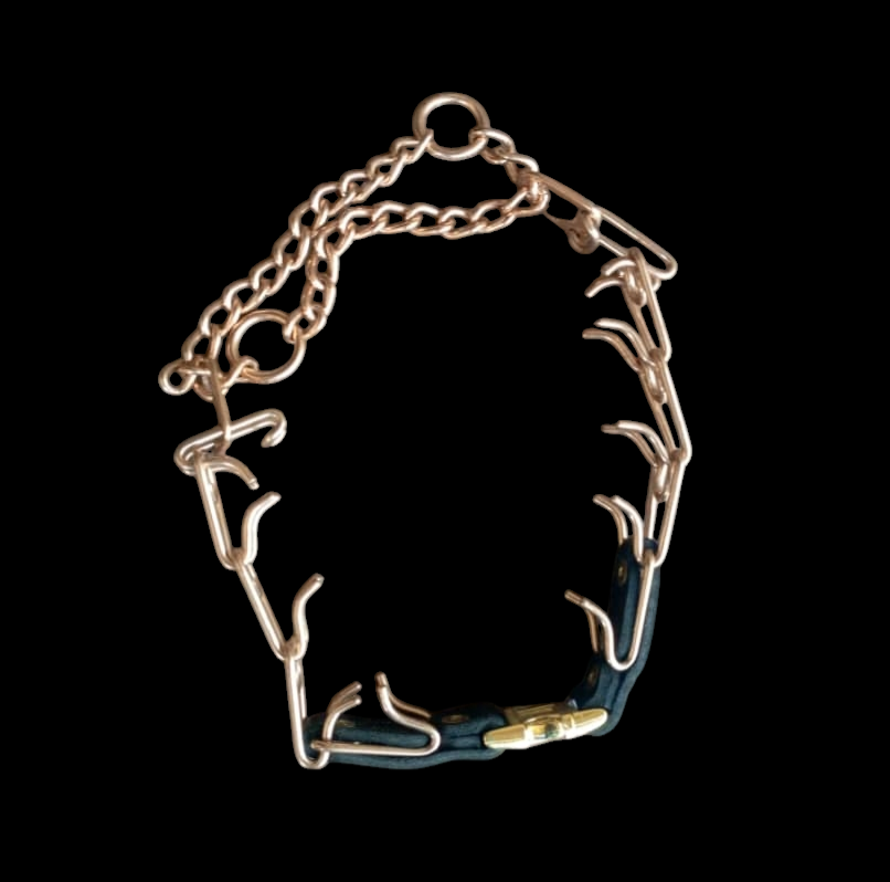 Adjustable Dog Training Prong Collar Pinch Choke Chain - Image 4