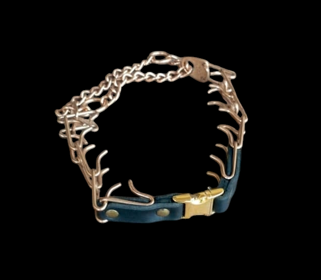 Adjustable Dog Training Prong Collar Pinch Choke Chain - Image 2